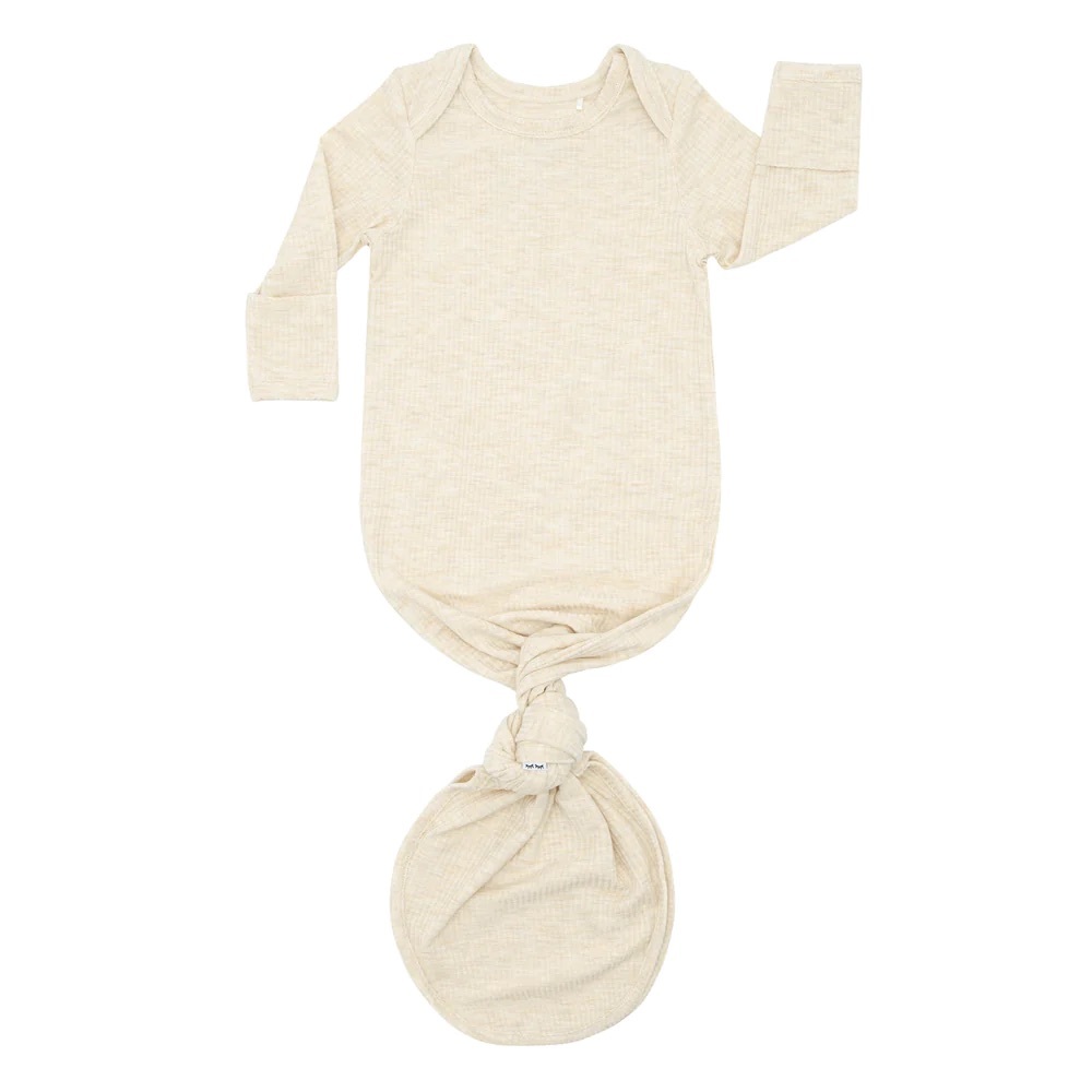 Little Sleepies Knotted Baby Gown